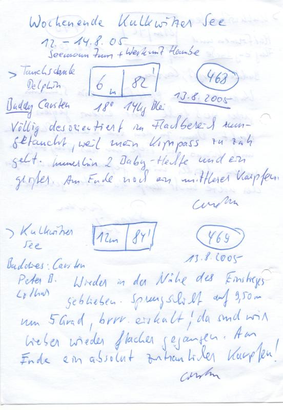 Logbuchseite