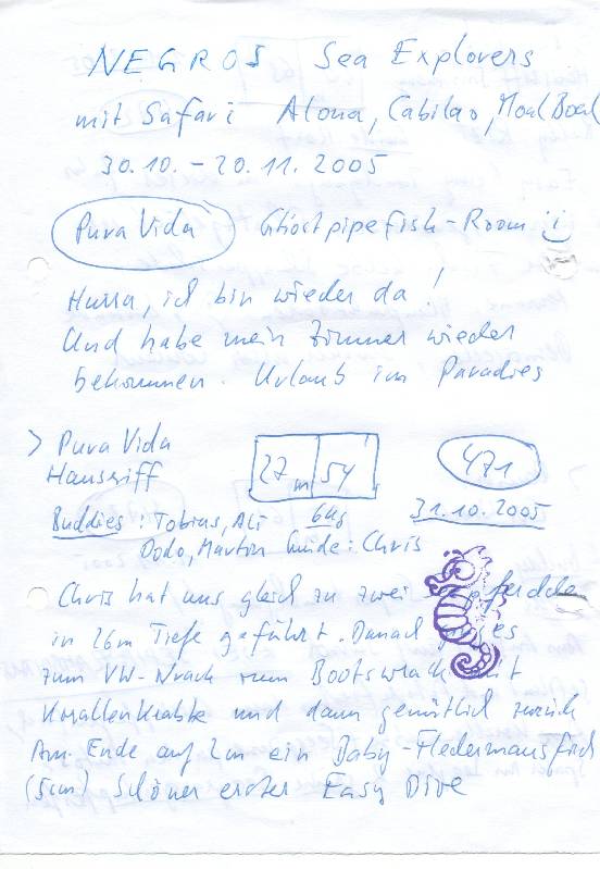 Logbuchseite