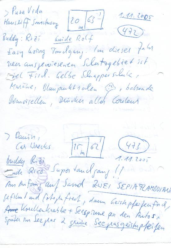 Logbuchseite