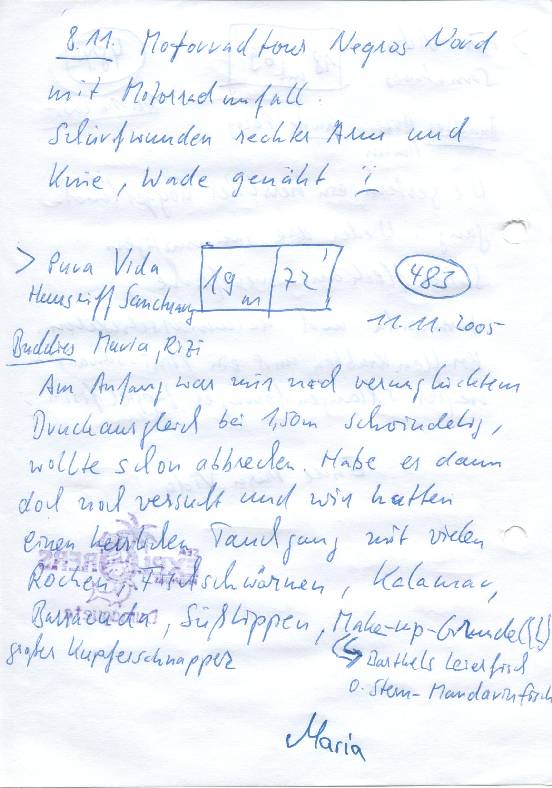 Logbuchseite