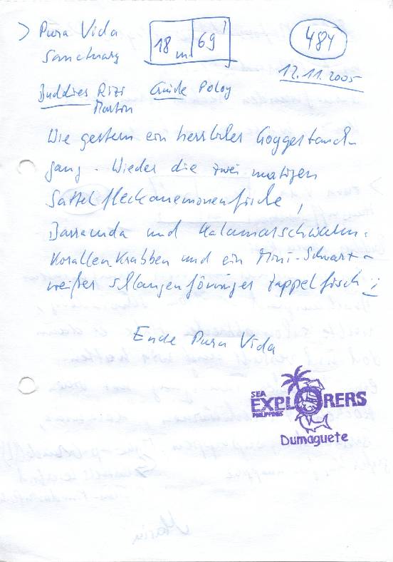 Logbuchseite