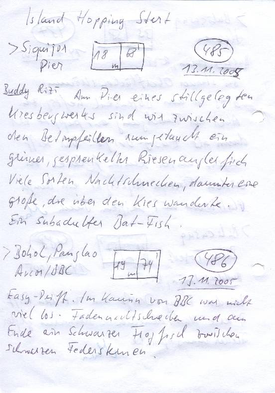 Logbuchseite