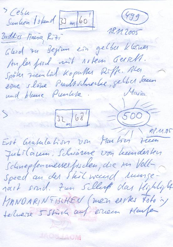 Logbuchseite