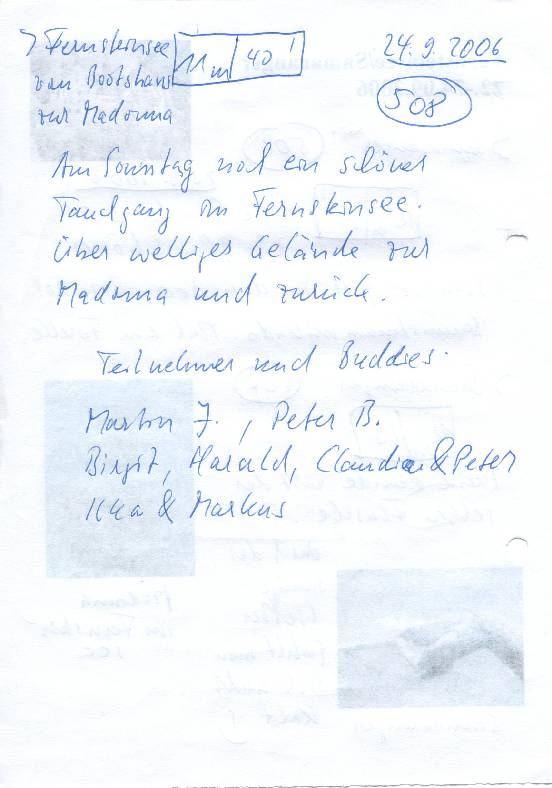 Logbuchseite