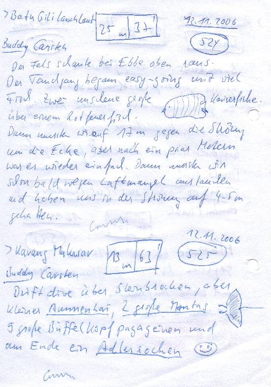 Logbuchseite