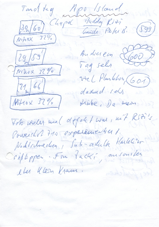 Logbuchseite