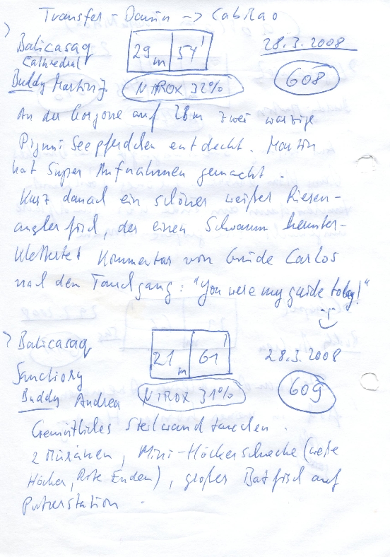 Logbuchseite