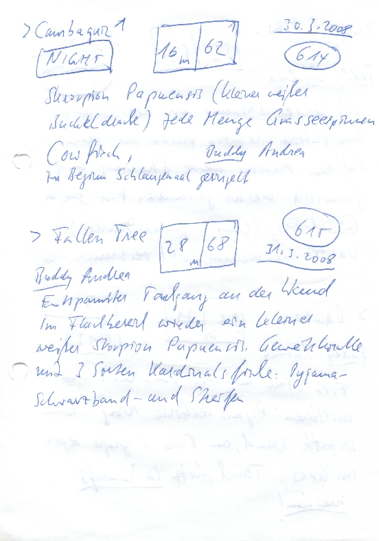 Logbuchseite