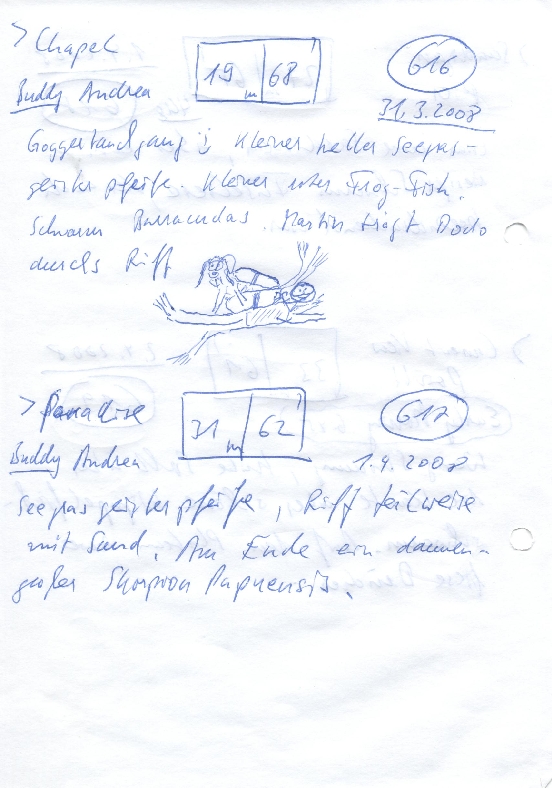 Logbuchseite