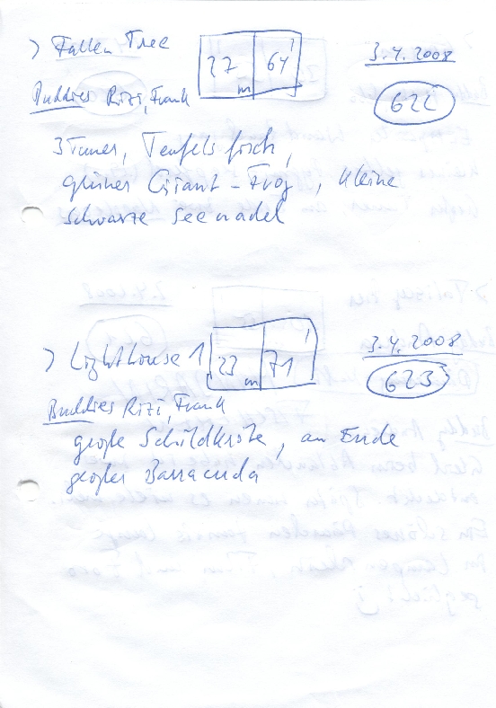 Logbuchseite