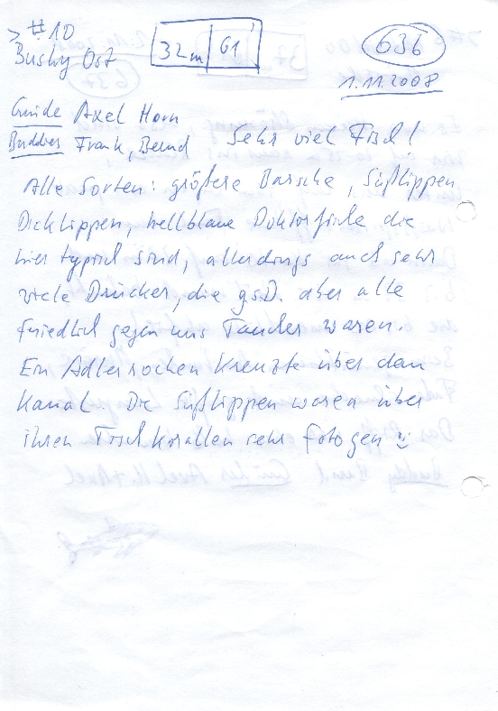 Logbuchseite