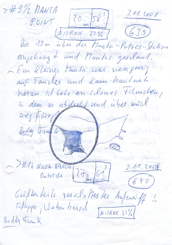 Logbuchseite
