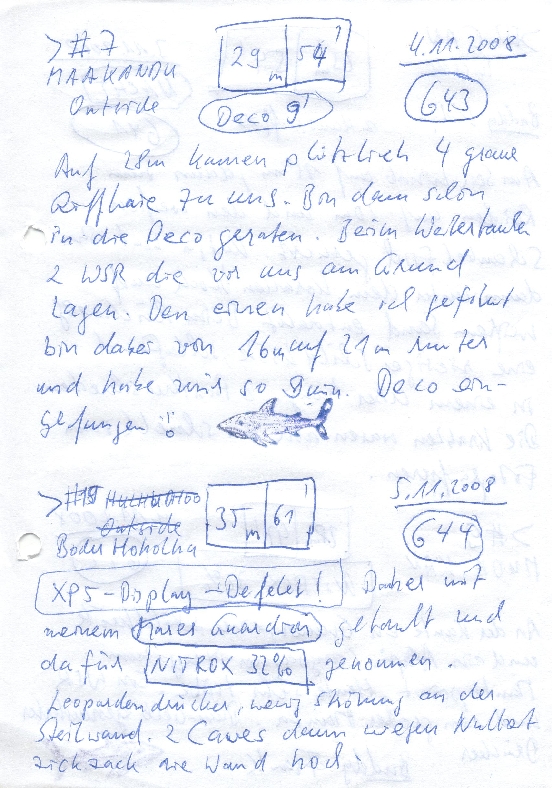 Logbuchseite