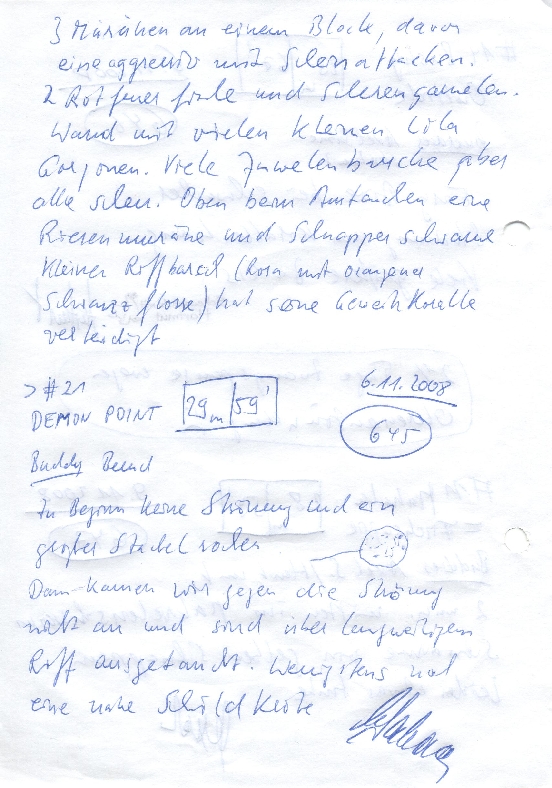 Logbuchseite