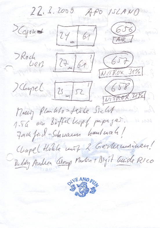Logbuchseite