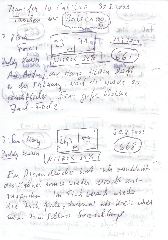 Logbuchseite