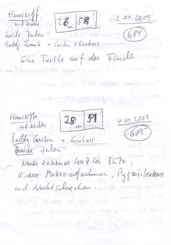 Logbuchseite