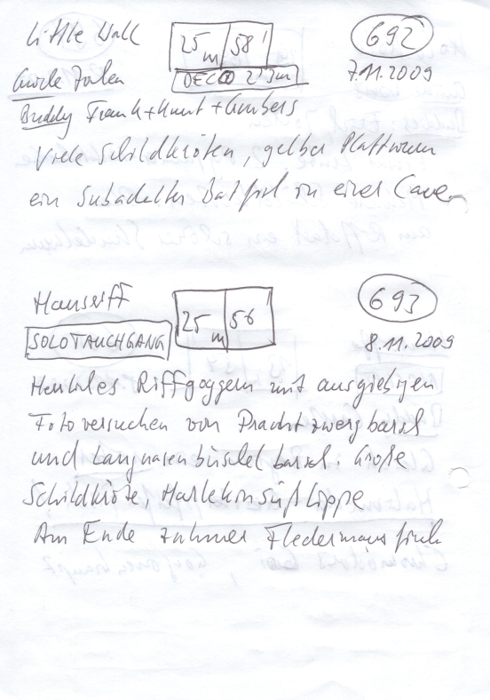 Logbuchseite