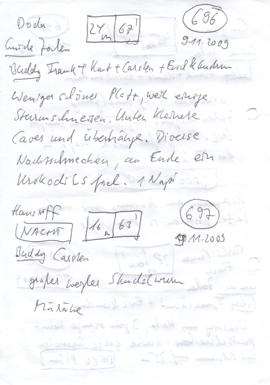 Logbuchseite