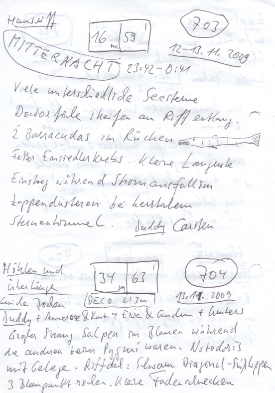 Logbuchseite