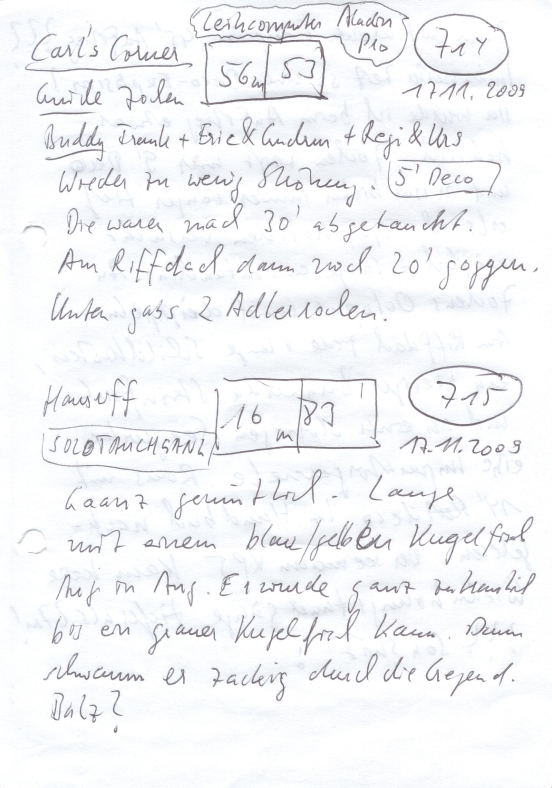 Logbuchseite