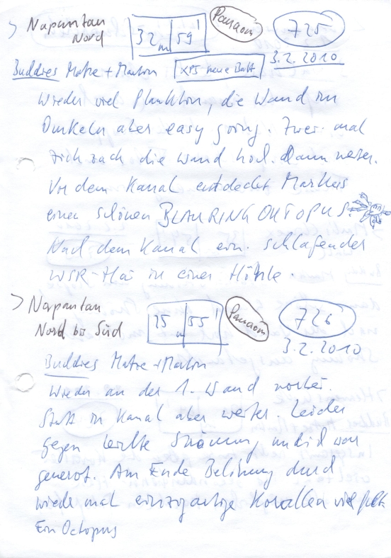 Logbuchseite
