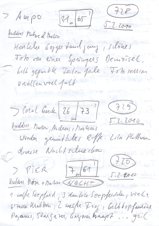 Logbuchseite