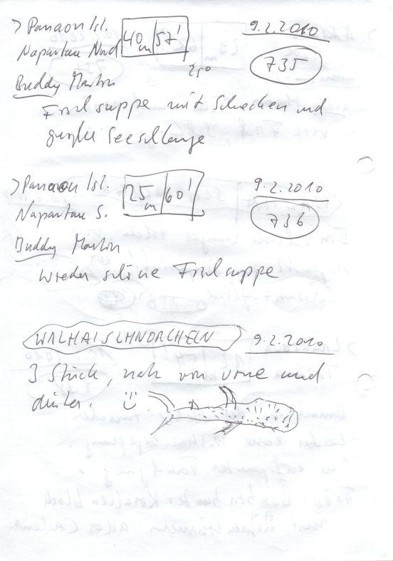 Logbuchseite