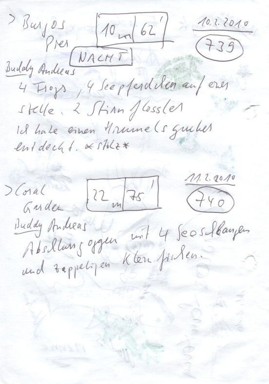 Logbuchseite