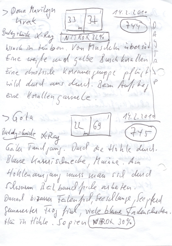 Logbuchseite