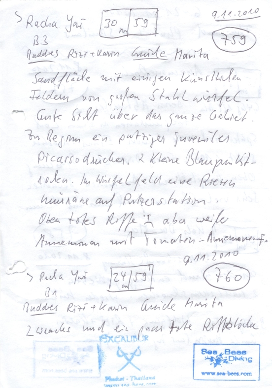 Logbuchseite