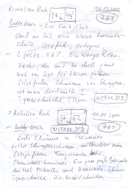 Logbuchseite