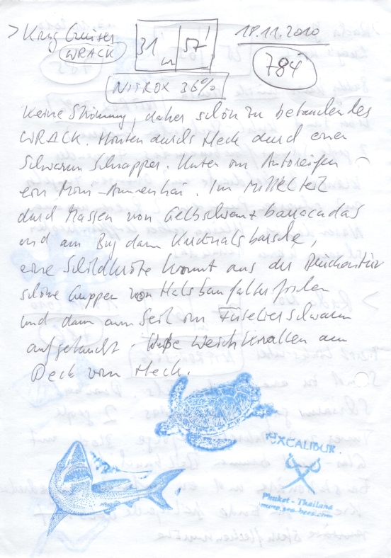 Logbuchseite