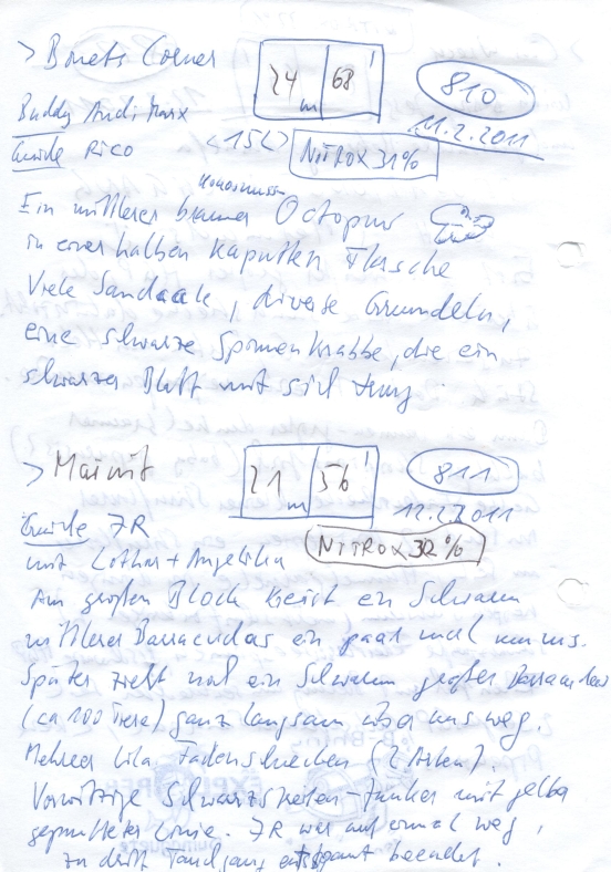 Logbuchseite