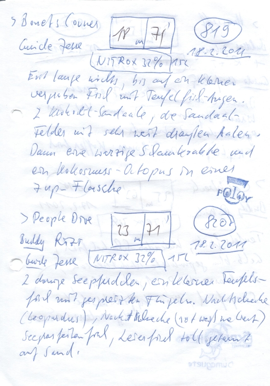 Logbuchseite