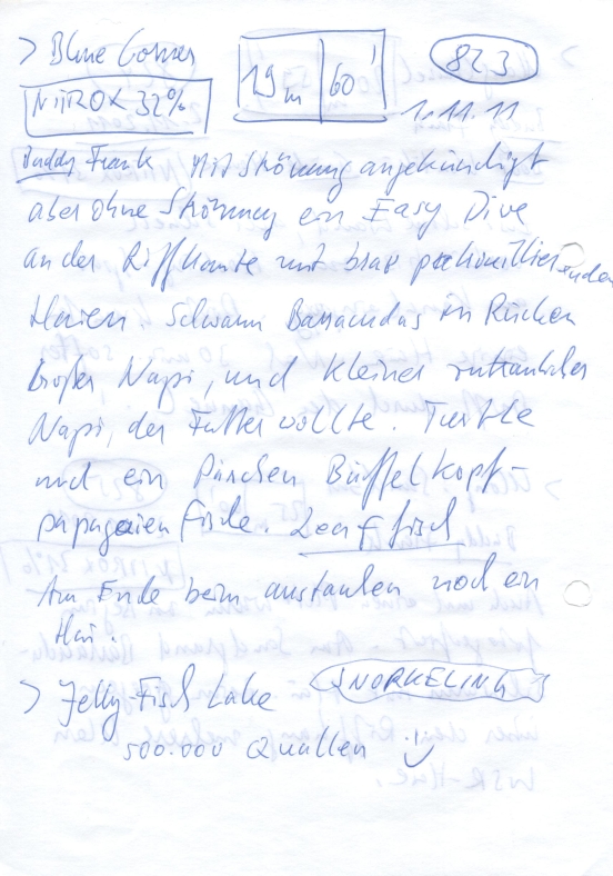 Logbuchseite