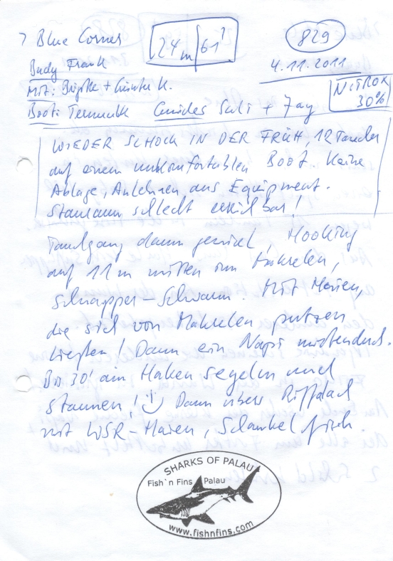 Logbuchseite