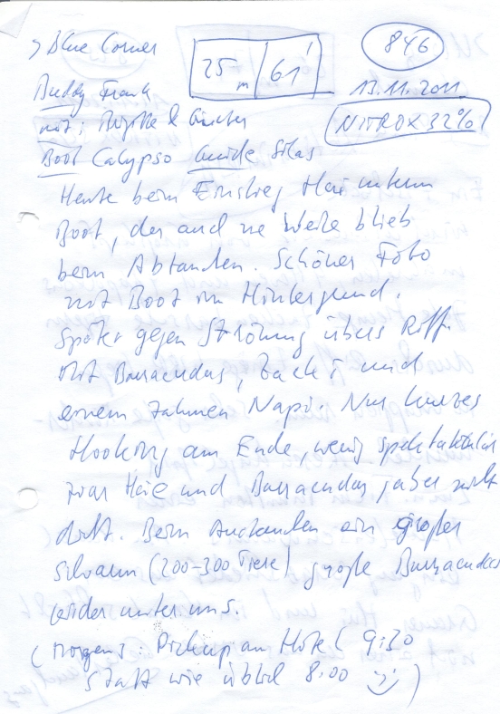 Logbuchseite