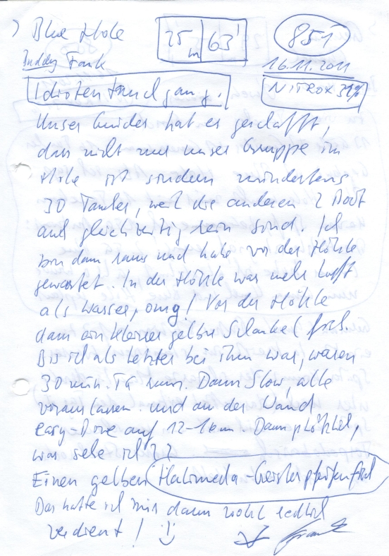 Logbuchseite