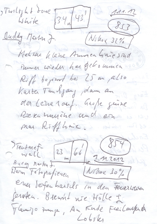 Logbuchseite