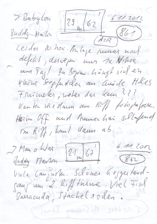 Logbuchseite