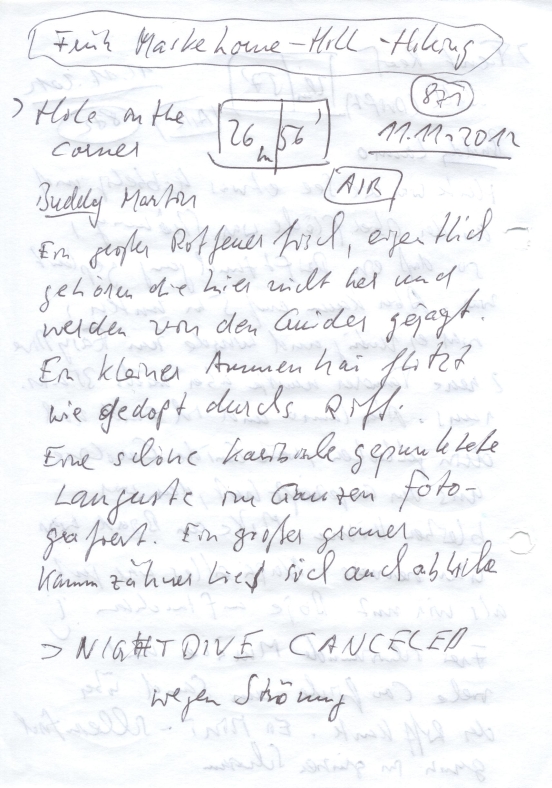 Logbuchseite