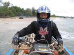 Ganz schön wackelig! Bikerfähre
